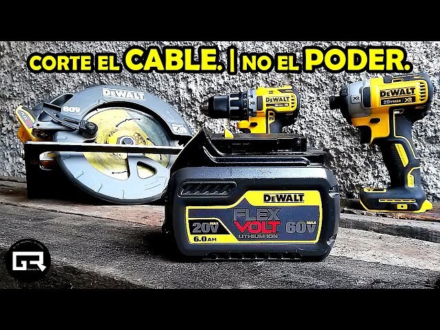 Tengo una bateria FlexVolt de 20V 6A, la puedo utilizar en mi taladro  DCD985 – DEWALT