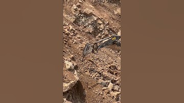 Excavator & Loader Moving Massive Rocks for Aggregate Mining 💪⛰️ #mm247