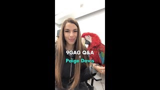 9GAG Q&A x Paige Davis