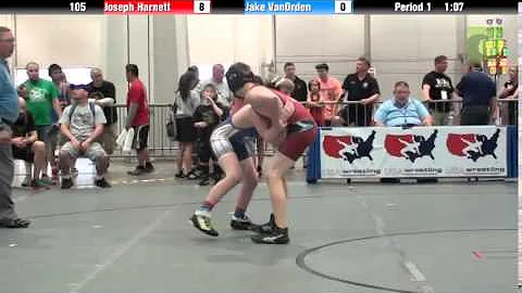 SCHOOLBOY 105 - Joseph Harnett vs. Jake VanOrden