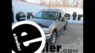 Installation of the Yakima Tracks for Roof Racks on a 2004 Ford F-250 - etrailer.com