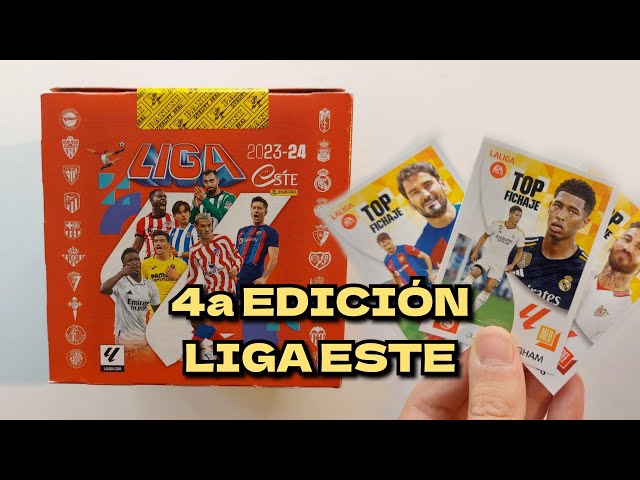 ¡¡PEGANDO CROMOS LIGA ESTE 2023/24!! PRIMERA EDICIÓN COMPLETA (PARTE 1)  #panini 