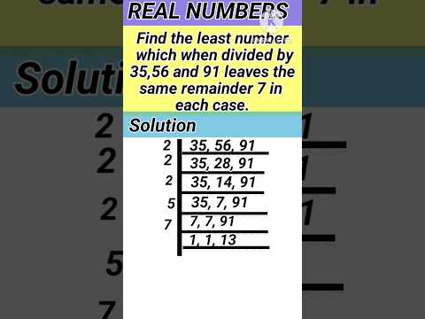 Find Least number