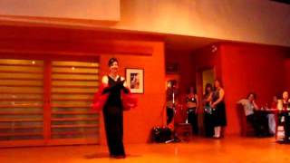 Cheryl is Audrey Hepburn - Moon River: BellyDance at Tiffany's.