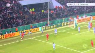 1. FC Köln 1:2 MSV Duisburg (DFB Pokal 2010/2011)