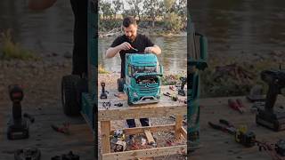 Outdoor RC Truck Workshop Build & Repair 🔧🚛