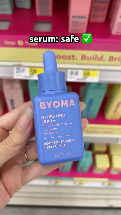 Byoma products #byoma #skincare #beauty #skincareproducts #haul #makeup #beautyshorts #skincaretips