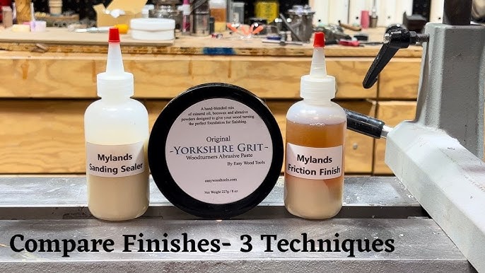 High Build Friction Polish & Walnut Oil/Carnauba Wax and Shellac Overview 