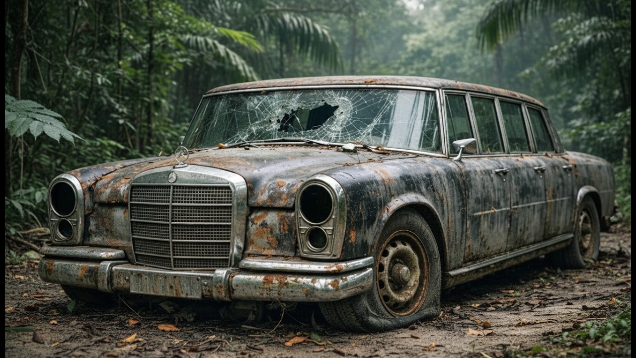 Oddly Satisfying  ASMR Car Restoration! Full Restoration of 1963 Mercedes-Benz 600 Pullman W100 (4k)