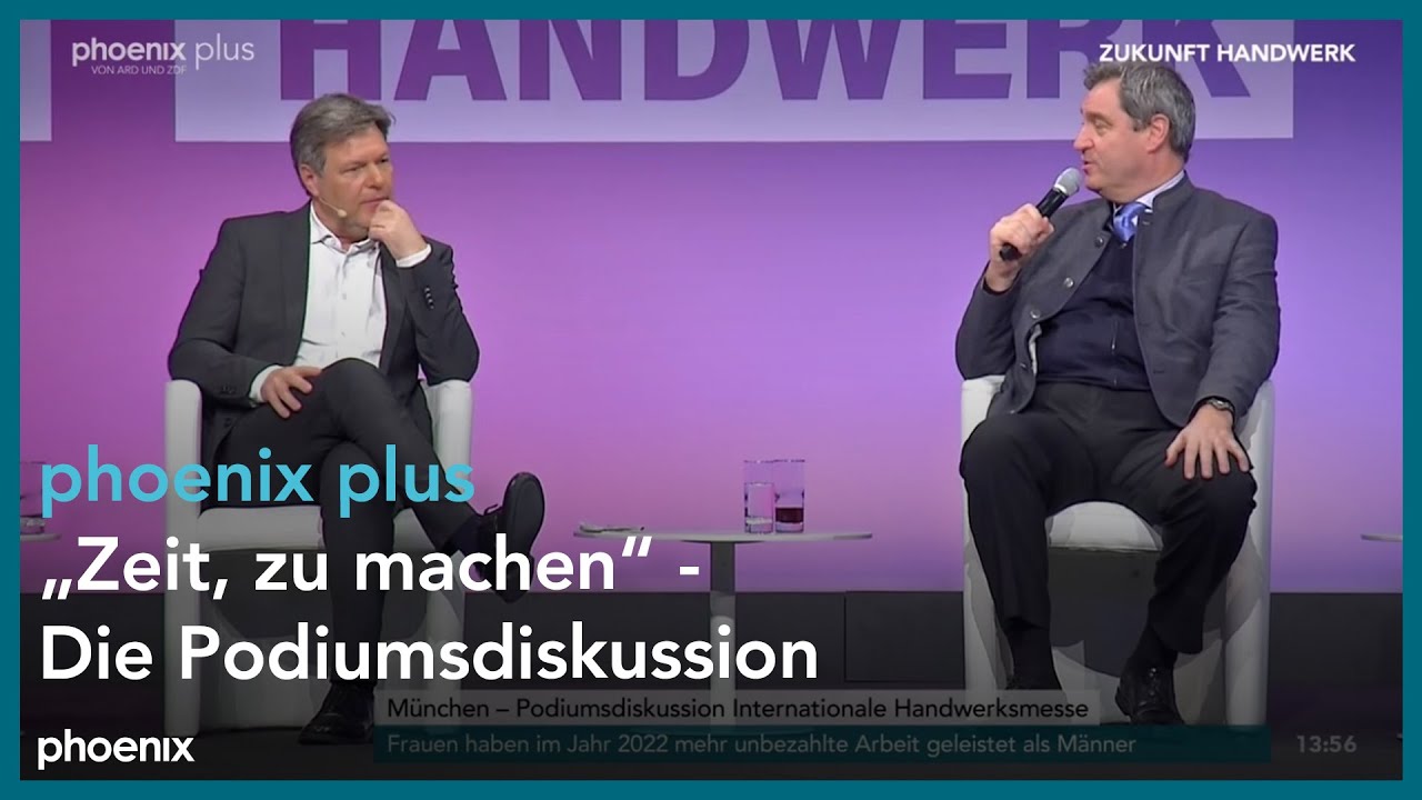 Handwerksmesse - Was braucht die Wirtschaft? | BR24live