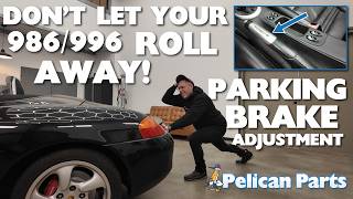 986/996 Parking Brake Adjustment
If your parking brake requires excessive lever travel or no longer holds the car securely, it may be time to adjust the parking brake. The 986 Boxster and 996 generation 911 both use parking brake shoes located underneath the rear brake rotor hat. These shoes expand against the rotor when the handbrake lever is pulled to slow the vehicle or keep it still on an incline. Over time, the parking brake cables stretch and the shoes wear, requiring periodic adjustment.
This video will walk you through the correct procedure for adjusting the parking brake system, including both the mechanical shoe adjusters at the rear hubs and the cable adjustment at the handbrake lever.
Shop 986 parking brake components:
πhttps://www.pelicanparts.com/cgi-bin/supertech/catalog.cgi?action=frameset&return-url=/cgi-bin/supertech/catalog.cgi%3Faction%3Dframeback%26page%3D560&catalog-url=https%3A%2F%2Fwww.pelicanparts.com%2Fcatalog%2FSuperCat%2F0785%2FPOR_0785_BRKPRK_pg1_parking-brake-shoes.htm
From stock to performance upgrades, shop everything you need at Pelican Parts:
π http://www.pelicanparts.com/
Become part of the Porsche enthusiast community:
π https://forums.pelicanparts.com/porsche-forums/
Looking for more DIY tech articles? Browse our expert guides:
π https://www.pelicanparts.com/support/tech_article_directory.htm
Timestamps:
00:00 - Intro
01:35 - Tools Required/Parts overview
01:56 - Accessing and loosening cables at handbrake lever
03:39 - Adjusting parking brake shoes
07:00 - Parking brake cable adjustment at lever
08:29 - Outro 986/996 Parking Brake Adjustment