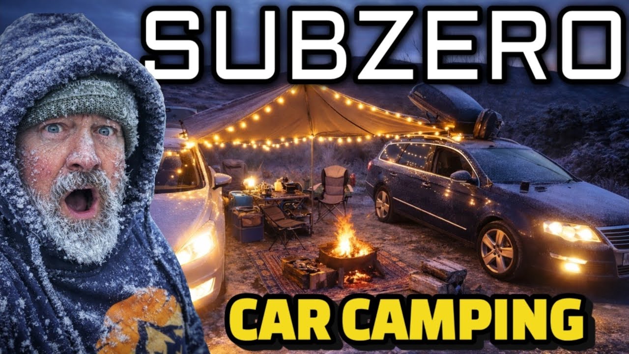 Hi Guys welcome back to another Yonder Mountain Adventure......🥶 SUBZERO Car Camping in Freezing Winter Conditions ❄️We pushed car camping to the absolute limit by spending the night in subzero temperatures, surrounded by ice, frozen ground, and brutal winter conditions. With everything freezing solid around us, this became a true winter car camping survival test.From setting up our tarp shelter under freezing skies to fighting condensation, ice buildup, and plummeting overnight temperatures, this trip shows the real challenges of extreme cold car camping — no filters, no comfort, just raw winter camping.🔥 In this video you’ll see:• Subzero overnight car camping setup
• Extreme winter conditions & frozen campsite
• How we stayed warm in freezing temperatures
• Car camping gear for cold weatherIf you’re into car camping, winter camping, overlanding, survival, or extreme weather adventures, this one’s for you.👍 Like if you enjoy extreme camping
💬 Comment if you’d try this
🔔 Subscribe for more wild car camping adventures#CarCamping #WinterCamping #Subzero #ExtremeCold #OvernightChallenge #CampingInTheCold #VanLife #Overlanding #WinterSurvival #youtube #explore #shorts #shortvideo #adventure  #cookingLINK TO ALLPOWERS
~~~~~~~~~~~~~~~for extra discounts use cide :yondermountainadventuresLINK TO AFERIY P210
~~~~~~~~~~~~~~https://uk.aferiy.com/products/aferiy-af-p210-portable-power-station-2400w-2048whLINK TO THERMOMETER
~~~~~~~~~~~~~~~~~ORIA Wireless Thermometer... https://www.amazon.co.uk/dp/B08DL5NN58?ref=ppx_pop_mob_ap_shareLINK TO FB COMMUNITY
~~~~~~~~~~~~~~~~come and join in....https://www.facebook.com/groups/714340017522450/?ref=shareCHANNEL SUPPORT
~~~~~~~~~~~~~~If you would would like to support my channel you can buy me a coffee link is belowhttps://buymeacoffee.com/simonthompS