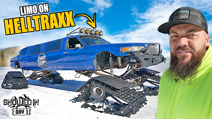 This Might Be One Of The Most Capable Snow Vehicles In The World (Snowed In Ep. 1)