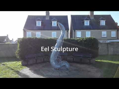 Walking Tour of The City of Ely and Ely waterfront in 4K
