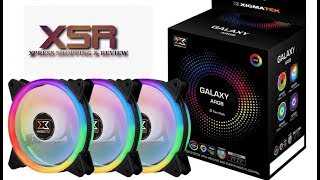 Xigmatek Galaxy Elite 3 RGB Fan & RGB Controller Review | Xigmatek Galaxy Elite 3 CY120 | XSR