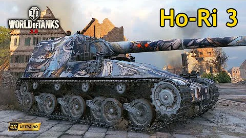 Ho-Ri 3 Easy Battle. 10K in 5 Minutes - World of Tanks