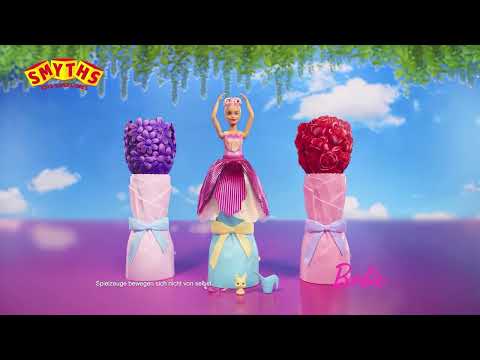 Barbie Petal Pop Magische Blumen Verwandlung! 🌷✨ - Smyths Toys DE