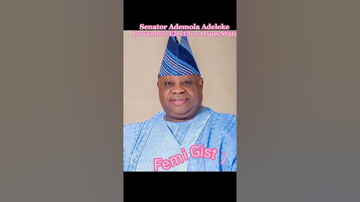 Senator Ademola Adeleke dances as Osun State Governor-Elect in Church. Dance of Victory.