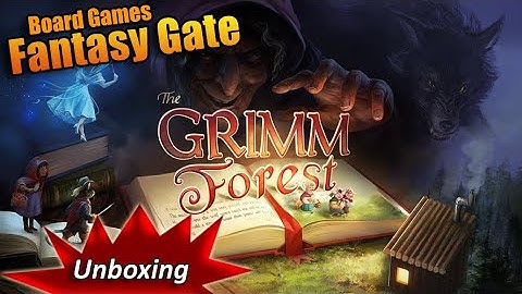 Unboxing "The grimm forest" (2018) - Board Game - Brettspiel