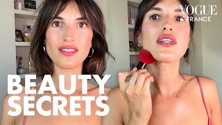 Jeanne Damas shares her express beauty routine | Vogue France