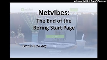 Netvibes: The End of the Boring Start Page