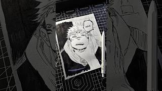 Draw zukuna l Jujutsu Kaisen Módulo #animedrawing #jujutsukaisen#zukuna #drawing#drawingprocess#cat