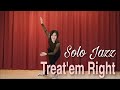 SwingDance - SoloJazz &#39;Treat&#39;Em Right&#39; 스윙 솔로재즈