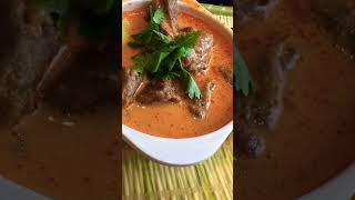 Red Beef Curry satisfying  thaifood youtubeshorts  asmr trendingshorts