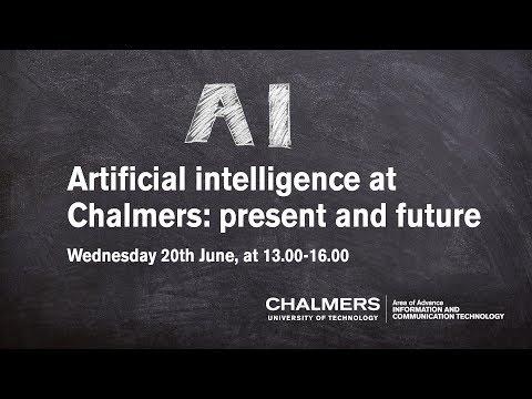 Artificial intelligence at Chalmers: present and future