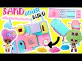 Lol surprise squish sand magic house build with dolls diy crafts for kids