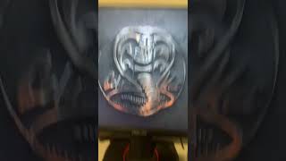 Drawing Cobra Kai Logo
