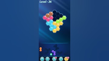 BLOCK! Hexa Puzzle! Regular B Level 26 (Basic) - Lösung Solution Walkthrough