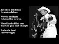 Hank Williams - I Saw The Light LYRICS