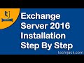 Exchange Server 2016 Installation Step By Step