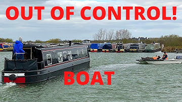 We LOSE CONTROL of our live aboard NARROWBOAT, BOAT LIFE DRAMAS !!! | Episode 1