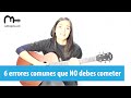 6 errores muy comunes al empezar a tocar la guitarra
