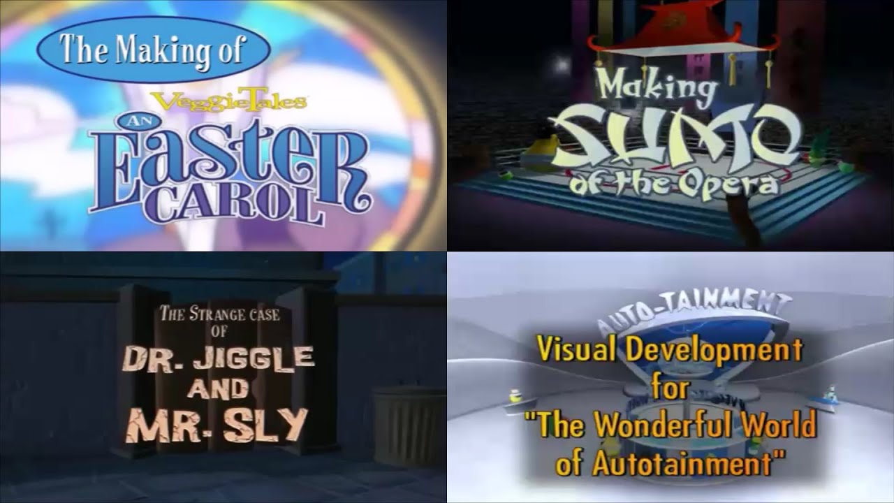All 2000s VeggieTales Behind The Scenes HD! (Part 1/2) - YouTube