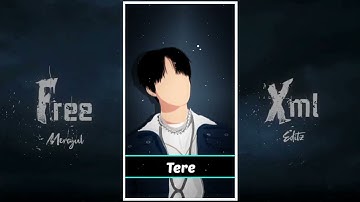 Chale Jaana Phir 🥺🌸 | Humko tere bina jeena toh sikha 💔 | New Trend Sad Xml File | Merajul Editz