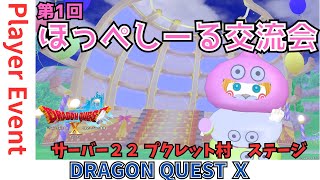【ドラクエ１０】プレイヤーイベント #ほっぺシール交流会 ピンクほっぺ渦巻き・涙や絆創膏、ほくろなど付けていっしょにあそびにいこうｏ(^▽^)ｏ　　DQ10　DQX　ドラゴンクエスト１０