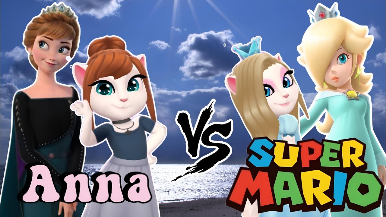 My Talking Angela 2 New updates gameplay 🤗🥰 (ANGELA VS ANNA ,SUPAR ...