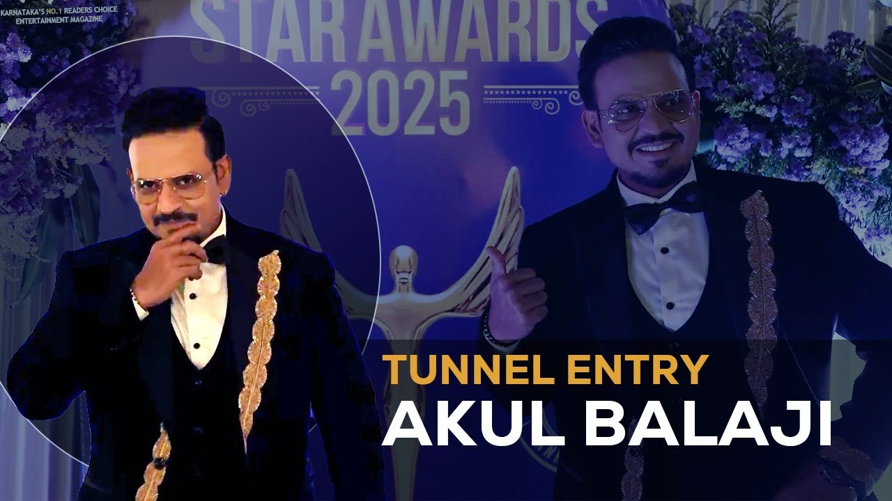Akul Balaji Gracing the Red Carpet at Chittara Star Awards 2025 | CSA 2025