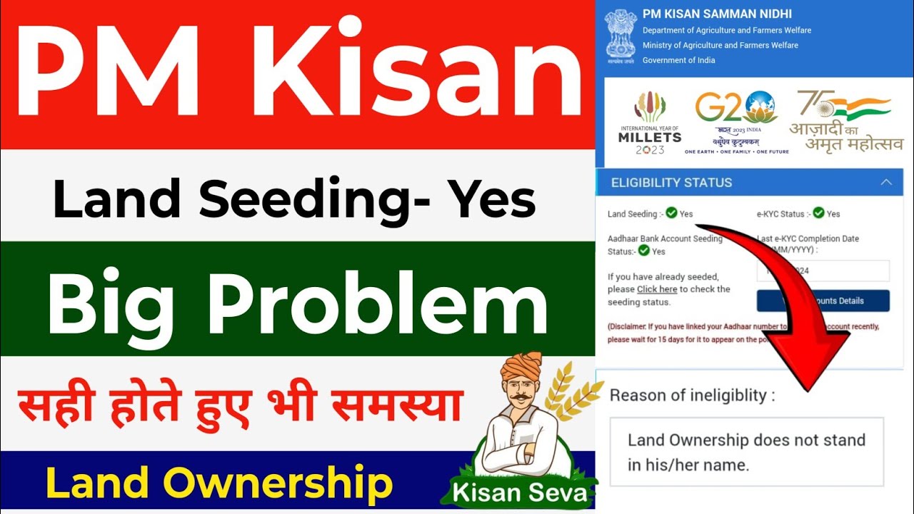 PM Kisan Yojana Status Land Seeding Yes But Land Ownership Does Not Stand In His Name 2025