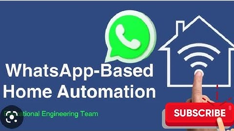 How to make a WhatsApp base home automation using node mcu ESP8266 and multimedia phone