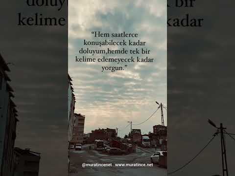 yorgun #kırgınımsanahayat #şiir #muratince #bizekalan #sevgi