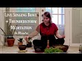 Live Singing Bowls with Thunderstorm Meditation | 14 Minutes | Sound Healing, Relax Body & Mind