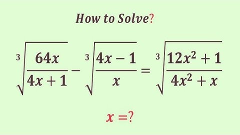 How to solve  this  nice math  Exponential algebra problem | Olympiad Question | x=?