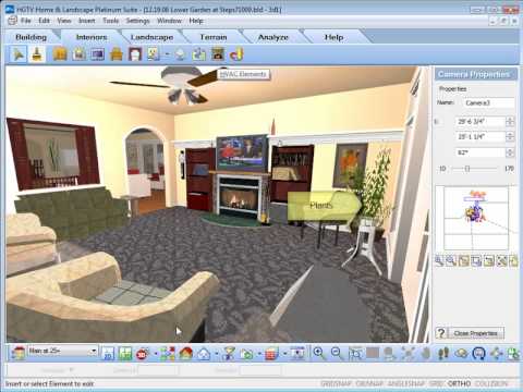 hgtv-home-design-software---inserting-interior-objects