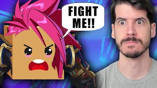 BoxBox is a Mad Genius in the League of Legends fighting game - 2XKO