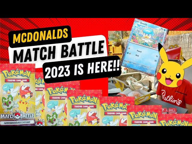 McDonald's Match Battle 2023 - Pokémon