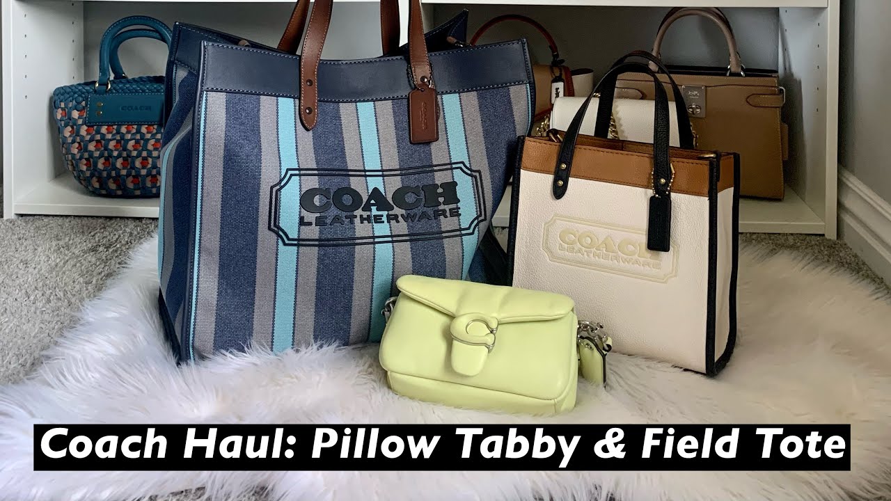 coach pillow tabby bag mini